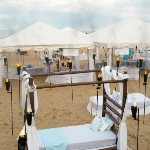 Bed event on Lake Michigan